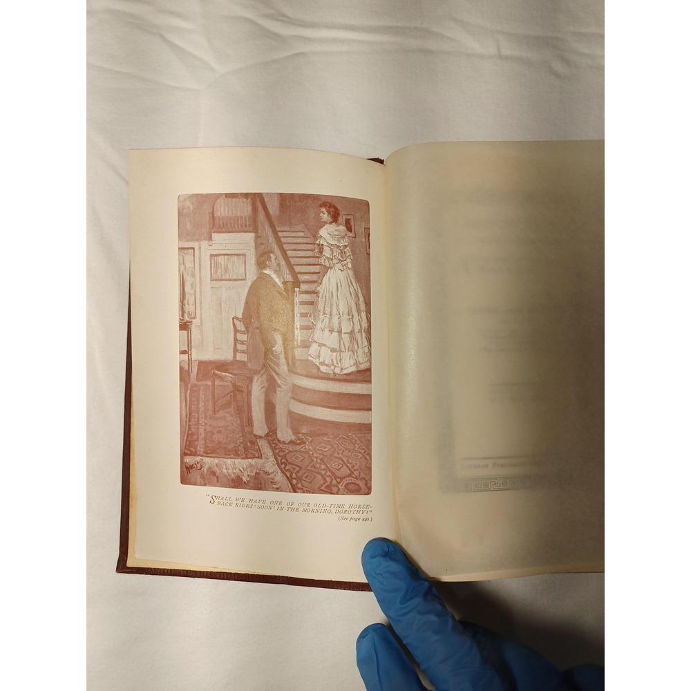 Vintage Dorothy South George Cary Eggleston 1902 Hardcover Illustrated Romance B - Picture 4 of 9